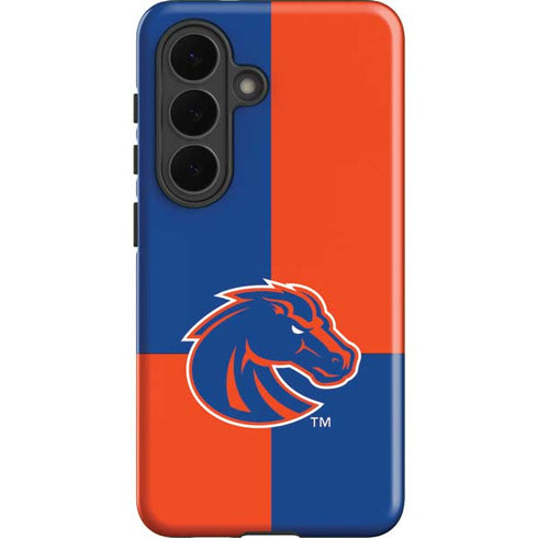 Boise State University Broncos Checkered Galaxy S26 Plus Impact Case