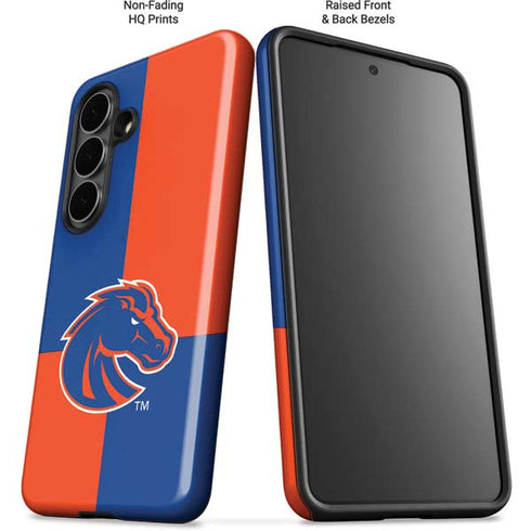 Boise State University Broncos Checkered Galaxy S26 Plus Impact Case