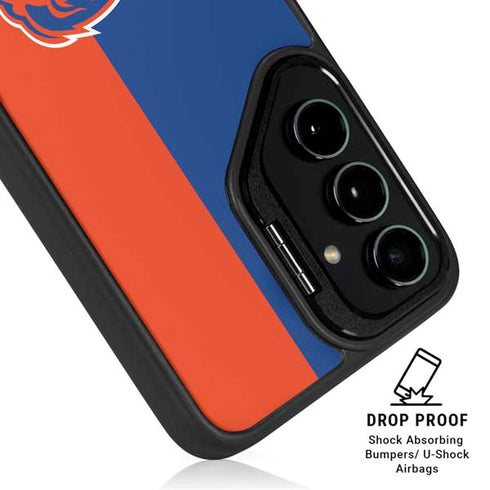 Boise State University Broncos Checkered Galaxy S26 Plus Kickstand Case