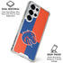 Boise State University Broncos Checkered Galaxy S26 Ultra Clear Case