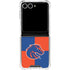 Boise State University Broncos Checkered Galaxy Z Flip7 Clear Case