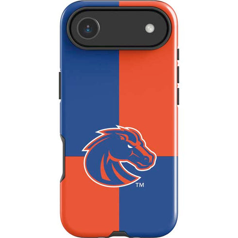 Boise State University Broncos Checkered iPhone 17 Air Impact Case