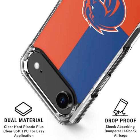 Boise State University Broncos Checkered iPhone 17 Air MagSafe Case