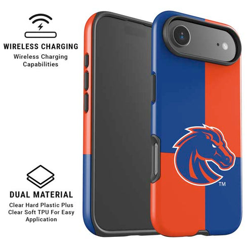 Boise State University Broncos Checkered iPhone 17 Air Magsafe Impact Case