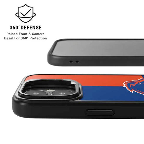 Boise State University Broncos Checkered iPhone 17 Kickstand Case