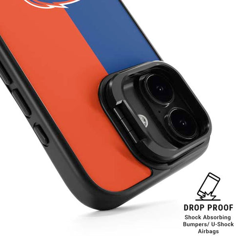 Boise State University Broncos Checkered iPhone 17 Kickstand Case