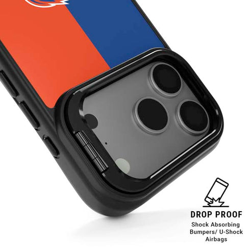 Boise State University Broncos Checkered iPhone 17 Pro Kickstand Case