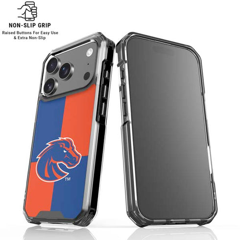 Boise State University Broncos Checkered iPhone 17 Pro MagSafe Case