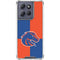 Boise State University Broncos Checkered Moto G 5G (2025) Clear Case