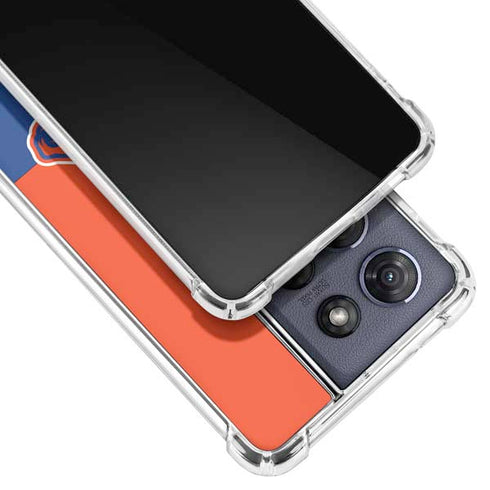 Boise State University Broncos Checkered Moto G 5G (2025) Clear Case