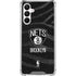 NBA Brooklyn Nets Black Animal Print Galaxy A16 5G Clear Case