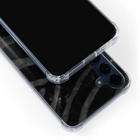 NBA Brooklyn Nets Black Animal Print Galaxy A35 5G Clear Case
