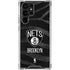 NBA Brooklyn Nets Black Animal Print Galaxy S23 Ultra Clear Case