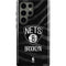 NBA Brooklyn Nets Black Animal Print Galaxy S23 Ultra Pro Case
