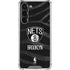 NBA Brooklyn Nets Black Animal Print Galaxy S24 FE Clear Case