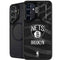 NBA Brooklyn Nets Black Animal Print Galaxy S25 Plus Kickstand Case