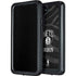 NBA Brooklyn Nets Black Animal Print Galaxy S24 Plus Waterproof Case