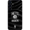 NBA Brooklyn Nets Black Animal Print Galaxy S24 Skin
