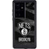 NBA Brooklyn Nets Black Animal Print Galaxy S24 Ultra Waterproof Case