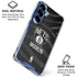 NBA Brooklyn Nets Black Animal Print Galaxy S25 Plus Clear Case