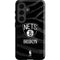 NBA Brooklyn Nets Black Animal Print Galaxy S26 Plus Impact Case