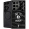NBA Brooklyn Nets Black Animal Print Galaxy S26 Ultra Kickstand Case