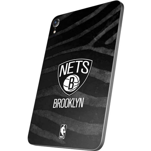 NBA Brooklyn Nets Black Animal Print Apple iPad Mini Skin