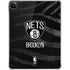 NBA Brooklyn Nets Black Animal Print iPad Pro 11in (2024) Clear Case