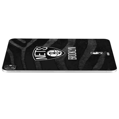 NBA Brooklyn Nets Black Animal Print iPad Pro 13in M4 (2024) Skin
