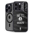 NBA Brooklyn Nets Black Animal Print iPhone 13 Pro Kickstand Case