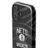 NBA Brooklyn Nets Black Animal Print iPhone 16 Impact Case