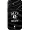 NBA Brooklyn Nets Black Animal Print iPhone 16 Plus Skin