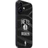 NBA Brooklyn Nets Black Animal Print iPhone 16 Plus Skin