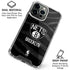 NBA Brooklyn Nets Black Animal Print iPhone 16 Pro Clear Case