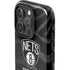NBA Brooklyn Nets Black Animal Print iPhone 16 Pro Impact Case
