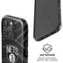 NBA Brooklyn Nets Black Animal Print iPhone 16 Pro Magsafe Impact Case