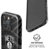 NBA Brooklyn Nets Black Animal Print iPhone 16 Pro Max Magsafe Impact Case