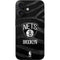 NBA Brooklyn Nets Black Animal Print iPhone 16 Skin