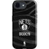NBA Brooklyn Nets Black Animal Print iPhone 16e Impact Case