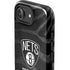 NBA Brooklyn Nets Black Animal Print iPhone 16e Impact Case