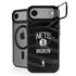 NBA Brooklyn Nets Black Animal Print iPhone 17 Air Kickstand Case