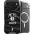 NBA Brooklyn Nets Black Animal Print iPhone 17 Air MagSafe Case
