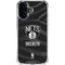 NBA Brooklyn Nets Black Animal Print iPhone 17 Clear Case