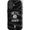 NBA Brooklyn Nets Black Animal Print iPhone 17 Magsafe Impact Case