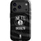NBA Brooklyn Nets Black Animal Print iPhone 17 Pro Magsafe Impact Case