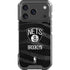 NBA Brooklyn Nets Black Animal Print iPhone 18 Pro Clear Case