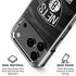 NBA Brooklyn Nets Black Animal Print iPhone 18 Pro Clear Case