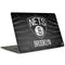 NBA Brooklyn Nets Black Animal Print MacBook Skins