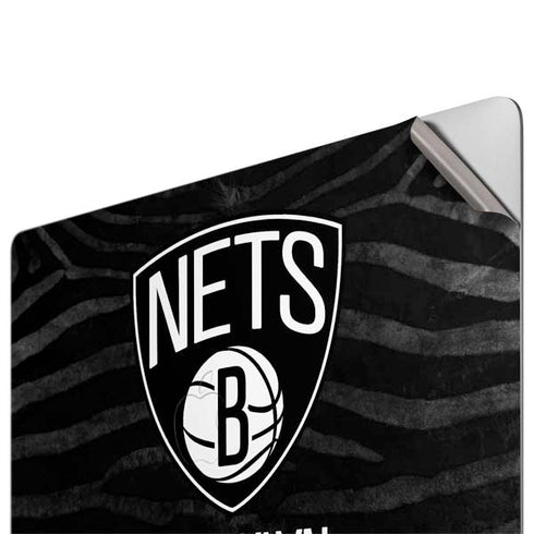 NBA Brooklyn Nets Black Animal Print Apple MacBook Pro 16-inch Skin