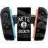 NBA Brooklyn Nets Black Animal Print Nintendo Switch 2 (2025) Joy-Con Controller Skin